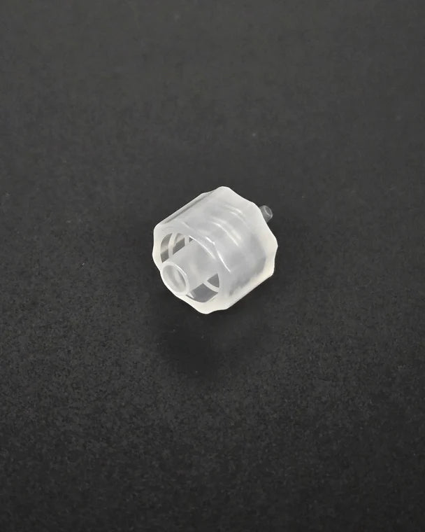 Luer lock and barb connectors for tubing