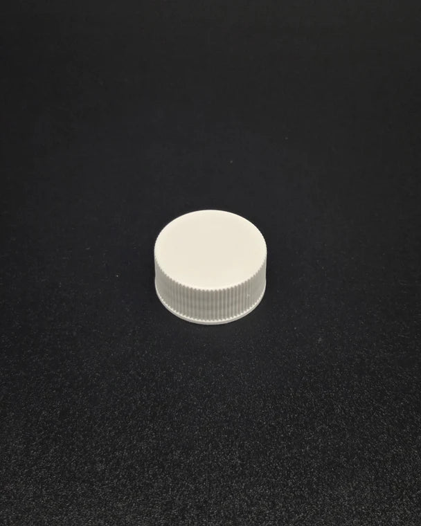 Closed vial cap with septa