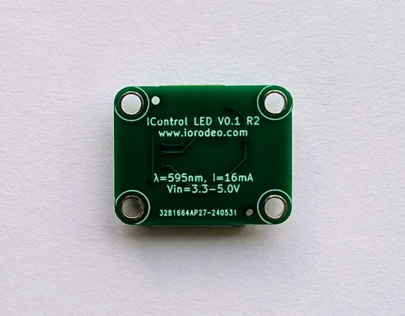 LED board for Open Colorimeter