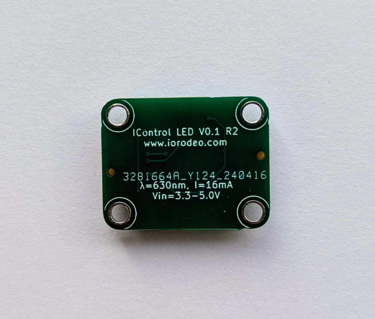 LED board for Open Colorimeter