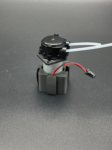 Dovetail holder for peristaltic pumps