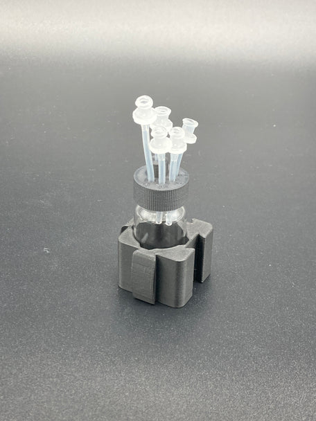 Dovetail holder for peristaltic pumps