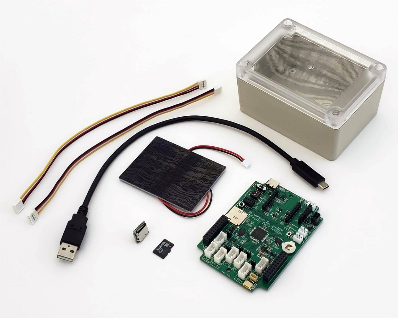 EnviroDIY Mayfly Data Logger Board and Starter Kit