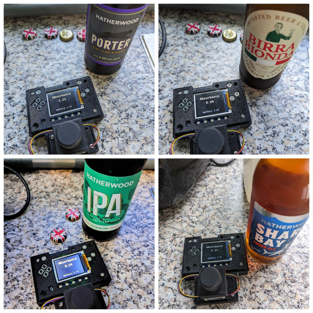 Measuring beer colour with an open-source colorimeter