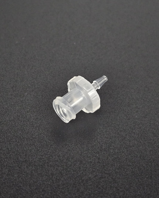 Luer lock and barb connectors for tubing