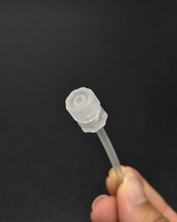 Luer lock end cap
