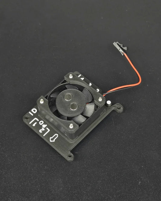 Fan and top faceplate assembly (replacement part)