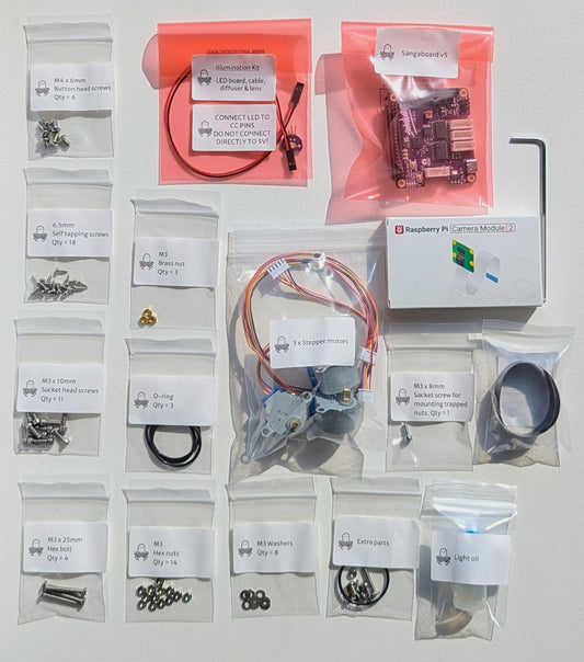 OpenFlexure Microscope Assembly Kit